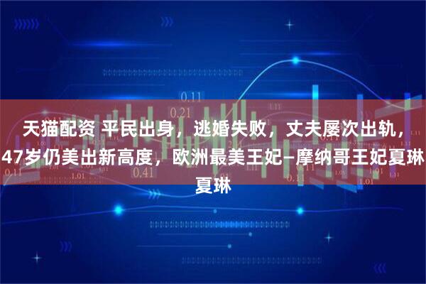 天猫配资 平民出身，逃婚失败，丈夫屡次出轨，47岁仍美出新高度，欧洲最美王妃—摩纳哥王妃夏琳