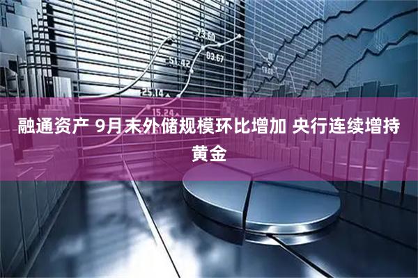 融通资产 9月末外储规模环比增加 央行连续增持黄金